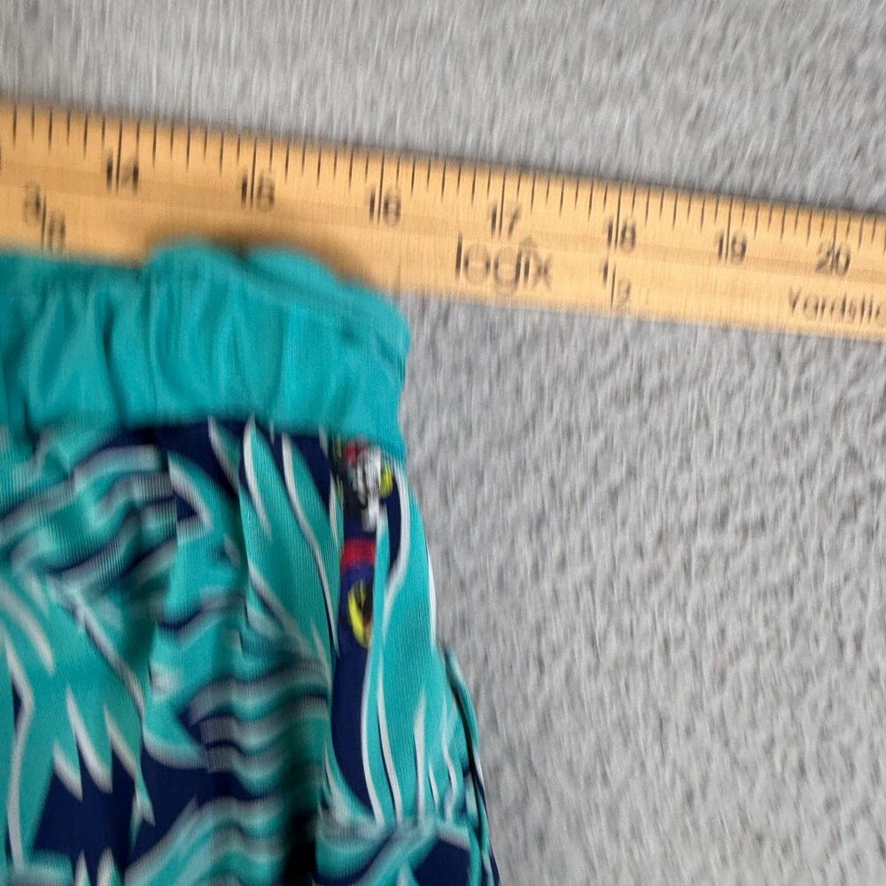 MINNIE MOUSE Lounge Pants Womens‎ Large Blue Disney Sleep PJ's Tropical - Picture 9 of 14